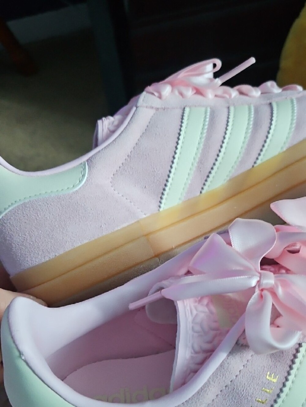 Adidas Gazelle Bold Light Pink - Picture 5 of 13